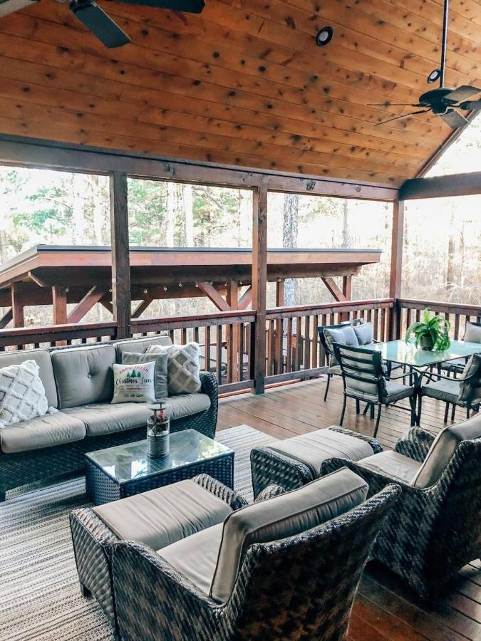 Stone Mountain Lodge 5000Sqft 6 Bed Game Room Pool Table Hot Tub Broken Bow Bagian luar foto
